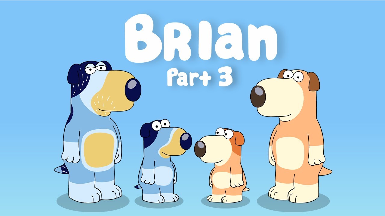 Bluey But Its Brian From Family Guy Part 3