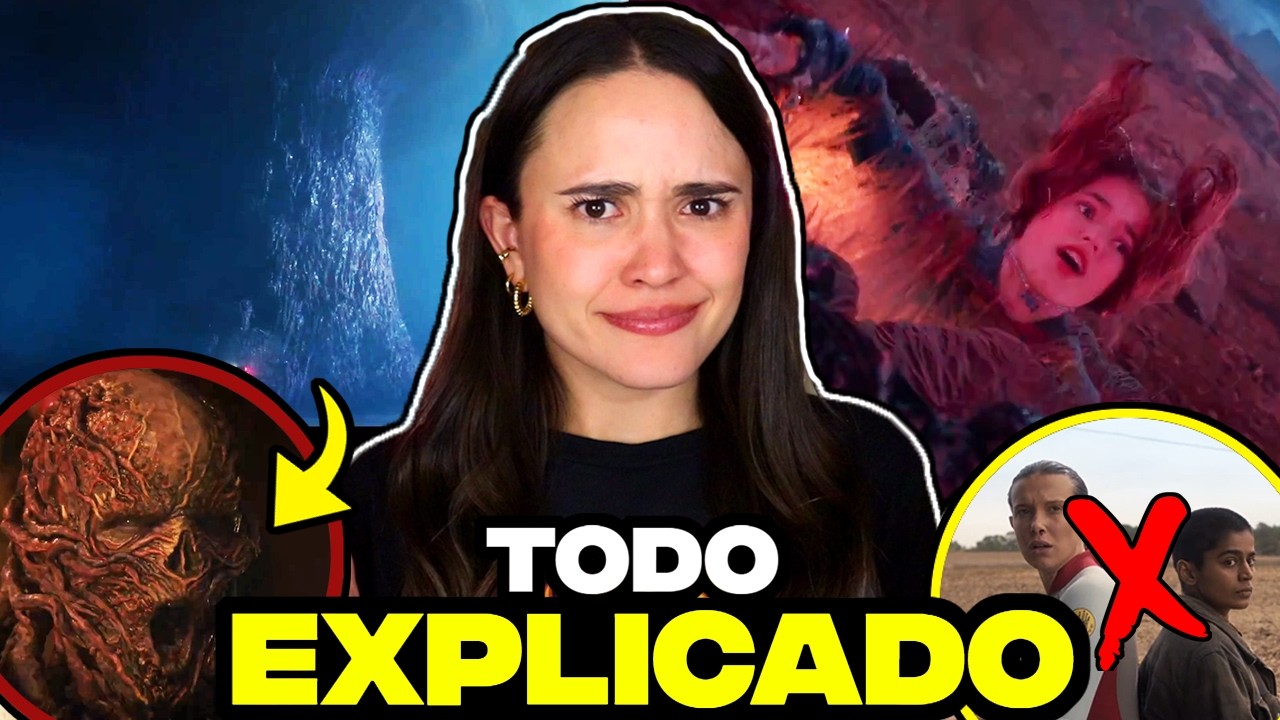 STRANGER THINGS 5 (P2) EXPLICADA🤔 ¿Qué es EL UPSIDE DOWN? Plan Vecna:El Abismo fusionado con Hawkins