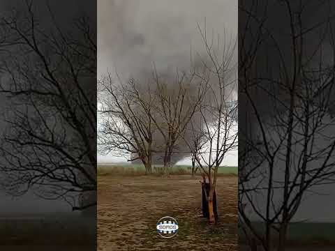 🌪️ TORNADO Y TORMENTA SEVERA EN EL SUR SANTAFESINO