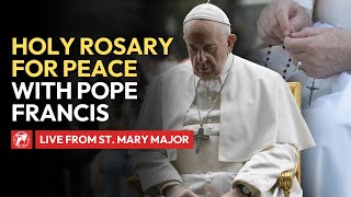 LIVE | Holy Rosary for Peace with Pope Francis | October 6th, 2024