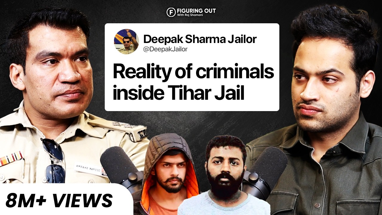 Tihar Jail, Criminals, Smuggling, Nirbhaya Case & VIP Treatment - Jailor Deepak | FO175 Raj Shamani