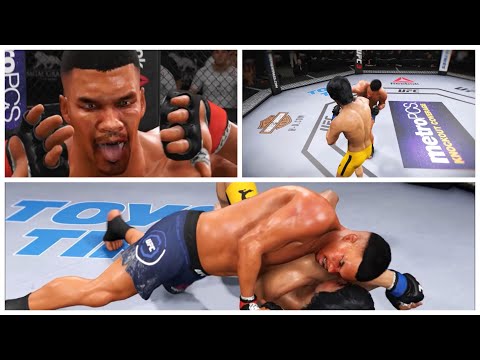 Mike Tyson vs. Bruce Lee (EA Sports UFC 3) - CPU vs. CPU