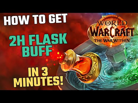 HOW TO GET 2H FLASK BUFF IN 3 MINUTES! | QUICK ALCHEMY GUIDE