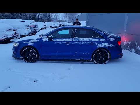 Audi S3 8V 2015 - Launch In The Snow Haldex Test - Stage 2 - Decat