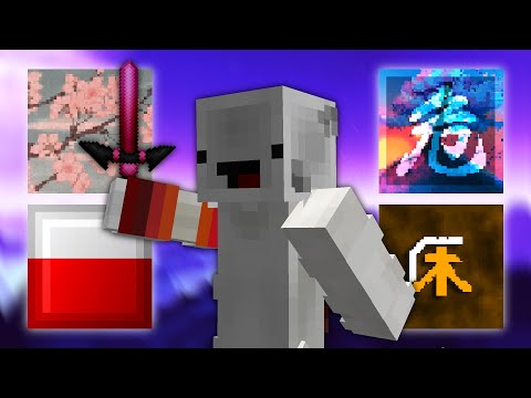 Using Every BEDLESS NOOB TEXTURE PACK To Win Bedwars