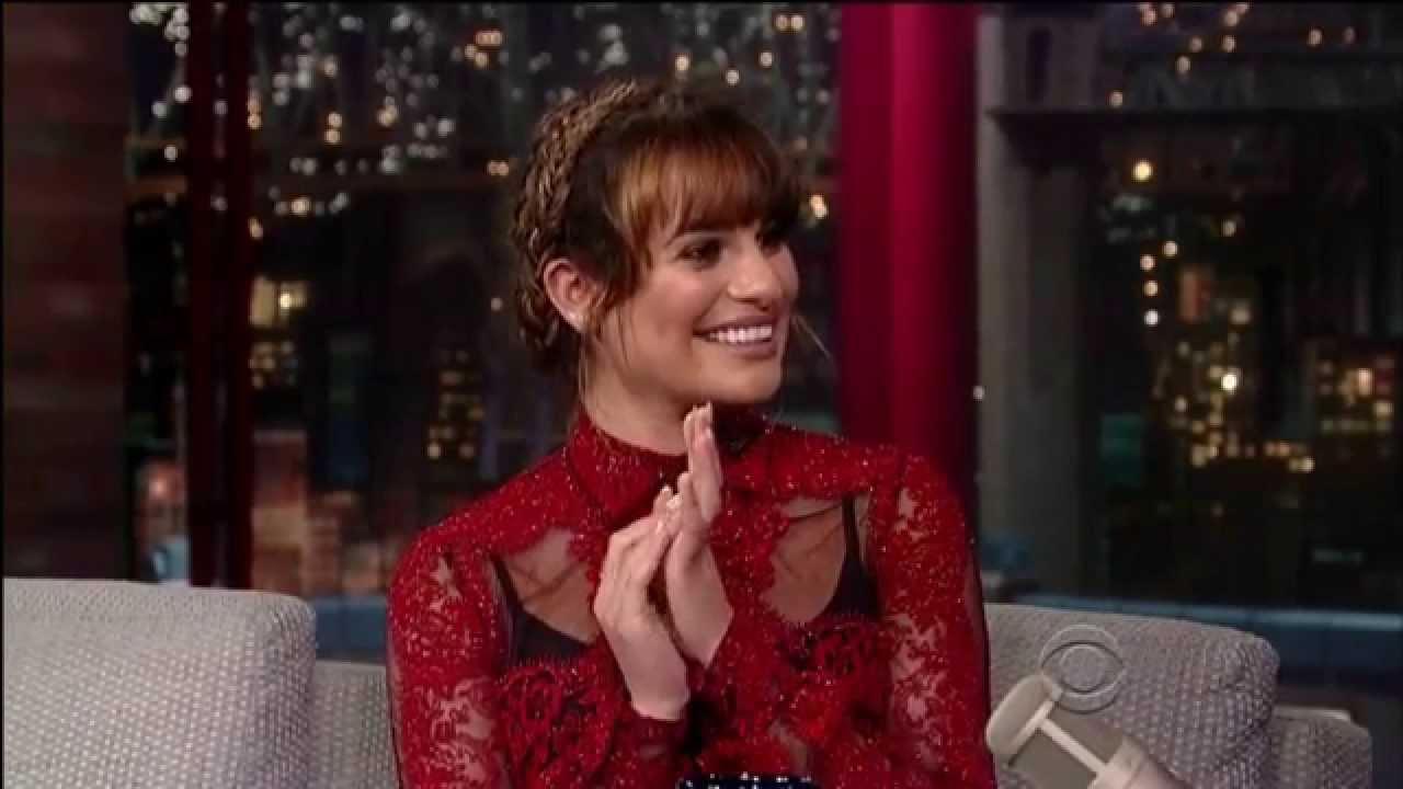 Lea Michele - Late Show With David Letterman 5/16/14 thumnail