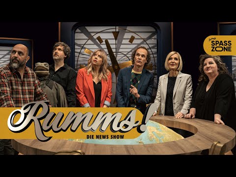 #4Tagewoche: Gleiche Arbeit in weniger Zeit. RUMMS! Die News-Show mit Olaf Schubert | MDR SPASSZONE