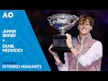 Jannik Sinner v Daniil Medvedev Extended Highlights | Australian Open 2024 Final