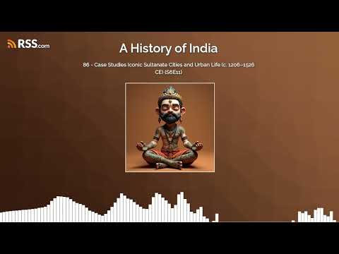86 - Case Studies Iconic Sultanate Cities and Urban Life (c. 1206–1526 CE) (S6E11)