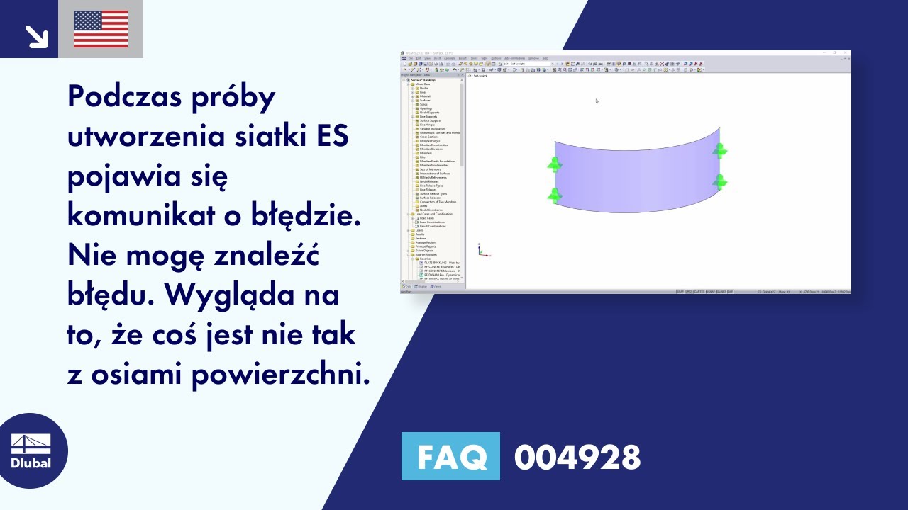 [PL] FAQ 004928 | Podczas próby utworzenia siatki ES pojawia się komunikat o błędzie. Nie mogę ...