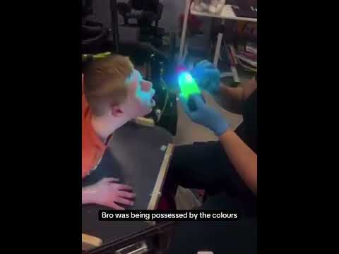 autistic guy looking at colors meme