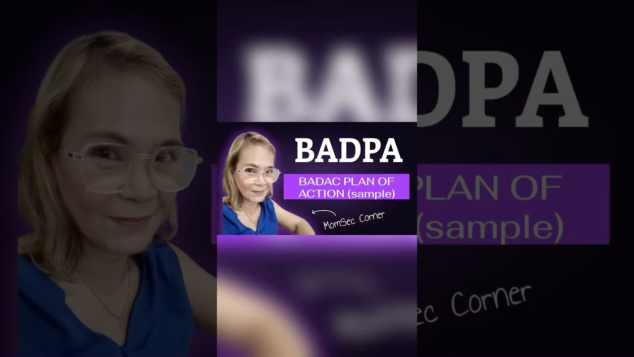 BADAC PLAN OF ACTION #samplepaper #template #brgy #brgysec #secretary #reports #antidrugcampaign