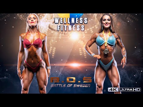 Beautiful Wellness Fitness Competitors - Battle of Sweden