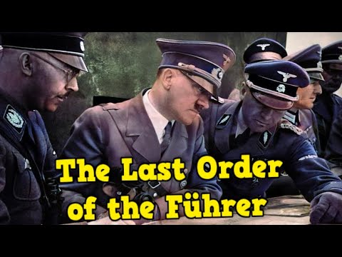 Hitler's Last Visit to the Front in March 1945 | His last departure from Berlin