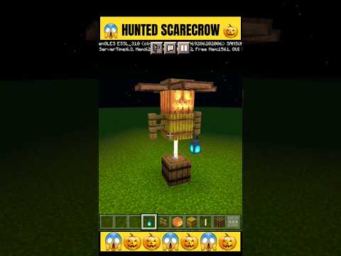 Hunted Scarecrow in Minecraft: Halloween Build Hacks