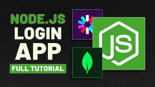 Node.js Register &amp; Login Tutorial - Learn how to authenticate with Node.js, MongoDB and JWT