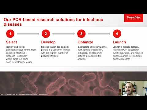Panel Presentation: Real time PCR for Molecular Detection and Research of Infectious Disease...