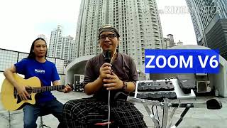 Video thumbnail for ZOOM V6 , vocal processor by Ronald SB Official