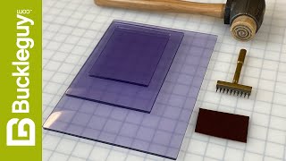 How and Why to Use Pricking Pads for Leather Craft Projects