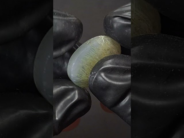 حجر عقيق مسماري خامة فاخرة طبيعي