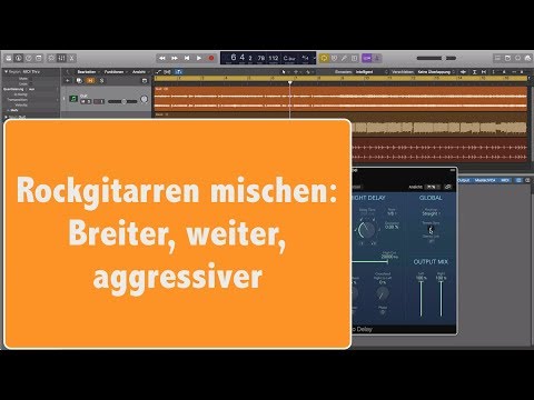 Rockgitarre mischen: Breiter, weiter, aggressiver