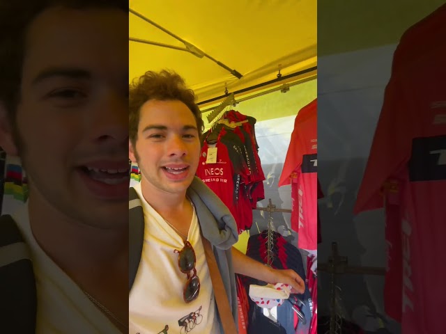 Vídeo relacionado con Tour de France - Camiseta de llegada arco de triunfo - Colección oficial de ciclismo, amarillo, L