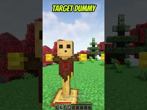 Gamomnia - Target Dummy Mod - Must Try Minecraft Mods - Part 2