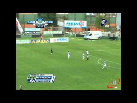 RESUMEN PARTIDO - CHIGAGO 5 MERLO 1 - FECHA 6 B NACIONAL (15 09 2012)