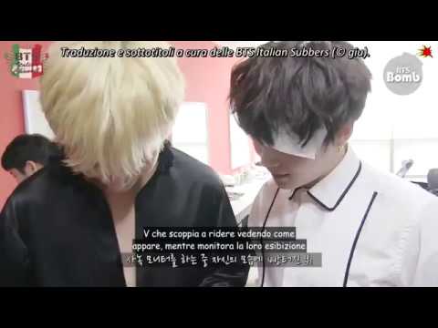 [SUB ITA] 161111 BANGTAN BOMB - V's monitoring After Show Music Core Stage