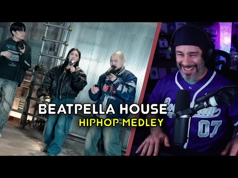 Director Reacts - BEATPELLA HOUSE - HIPHOP MEDLEY (BEATBOX)