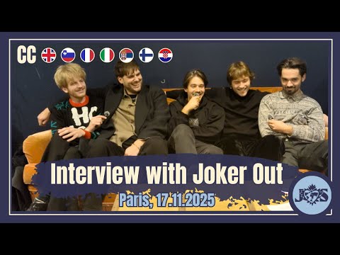 [ENG SUB] Joker Out interview with JokerOutSubs in Paris, November 2025