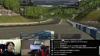 KMR耐久６時間レースの練習サーバーに参加する生放送（KMRシミュレーターフルセット ハイエンドモデル使用）