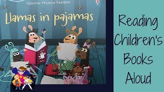 Llamas in Pajamas Read Aloud by Reading Children's Books a bedtime story book from Usborne Books