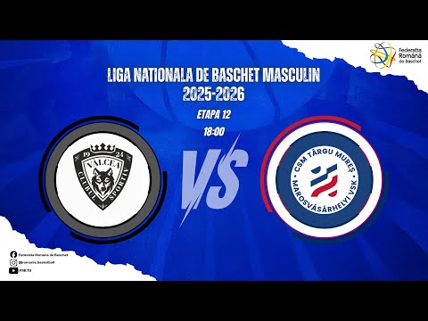 Liga Nationala de Baschet Masculin 25/26 - CS Vâlcea 1924 Râmnicu Vâlcea vs CSM Târgu Mureș