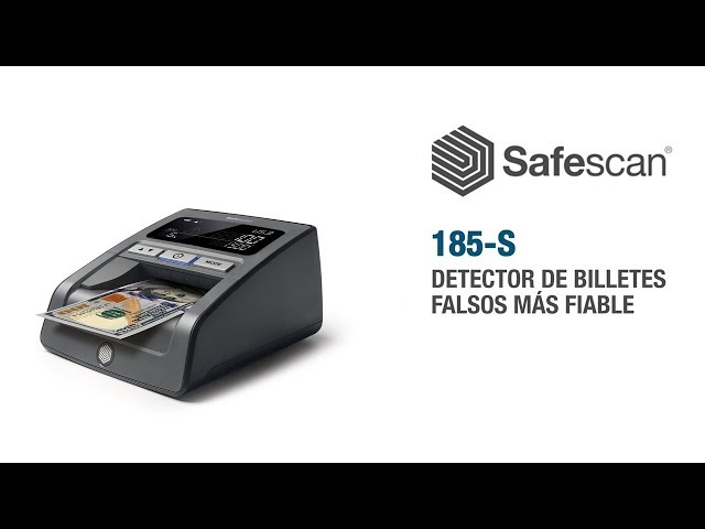 Safescan 185-S Detector de billetes falsos - Detectores de Billetes  Falsos Kalamazoo