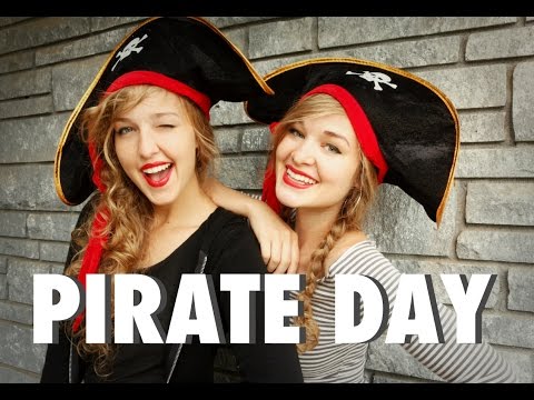 Camille & Haley - Talk Like A Pirate Day