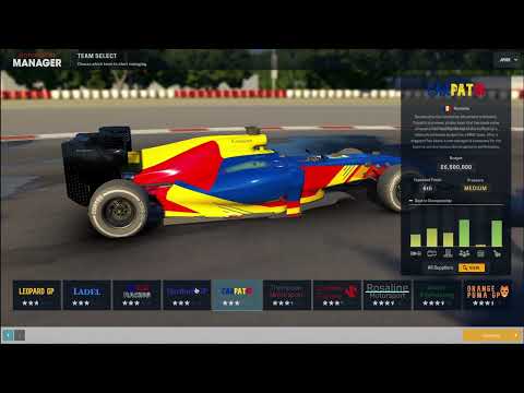 Alt Vanilla | 21/08/23 | Motorsport Manager Mod Test