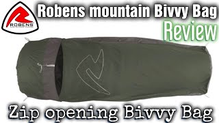 Robens Mountain Bivvy bag review | Bivi bag with zip opening | Spacious and lightweight | 2022