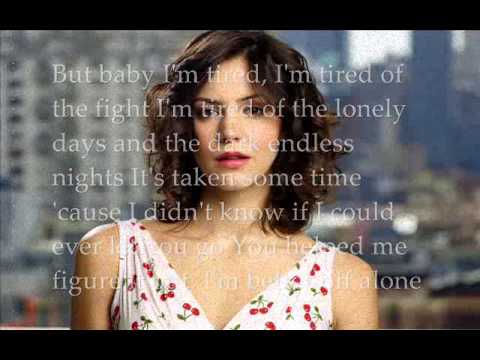 Katharine Mcphee - Better off Alone (official lyrics)