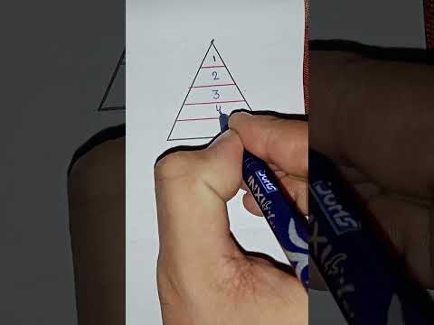 Number of Triangle | #short | #youtubeshorts | #learning