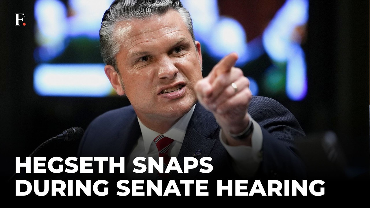 'Trump Derangement Syndrome!' Hegseth Fires Back in Heated Senate Hearing | Ossoff | US Iran War