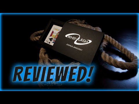 MINDBLOWING Card Gimmick Whiplash by Josh Janousky REVIEWED!