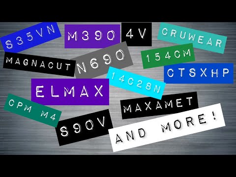 What Kind of Edge For ____ Steel?  What Steel & What Edge