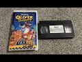 Oliver Company 1996 VHS White Sticker Label Copy Overview