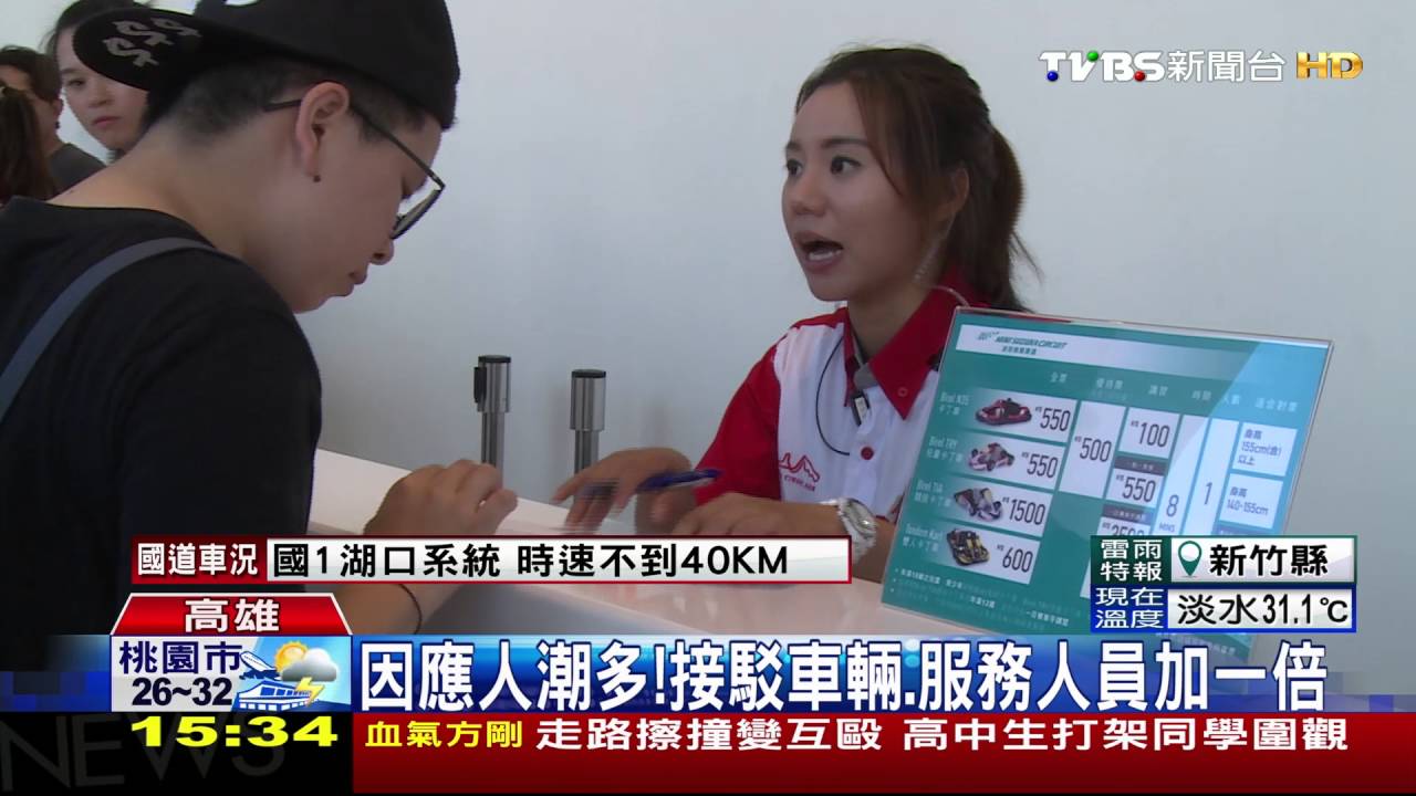 端午連假!購物中心湧人潮 美食街擠爆