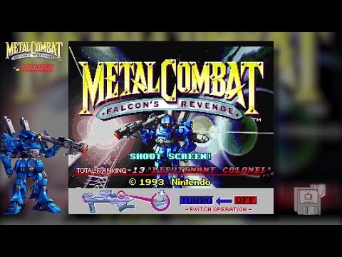 Metal Combat : Falcon's Revenge Super Nintendo