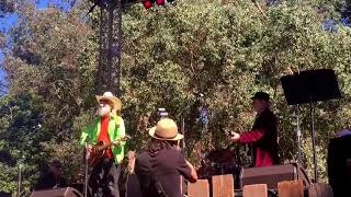 Gurf Morlix, Buddy Miller "Werewolves of London" song by Warren Zevon (Golden Gate Park, 7 Oct 2017)