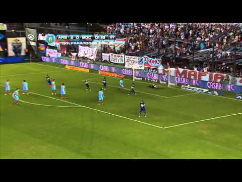 Las chances de Boca. Arsenal 3 - Boca 2. Fecha 16. Torneo Inicial 2013. Fútbol Para Todos