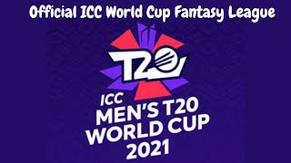 How to Play Official ICC World T20 Fantasy League| Official ICC World T20 Season Long