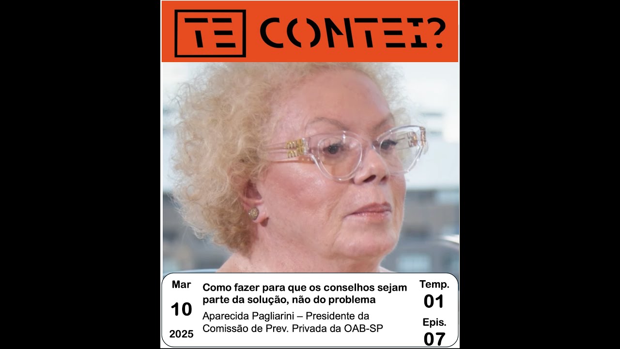 TECONTEI!? ENTREVISTA COM APARECIDA PAGLIARINI